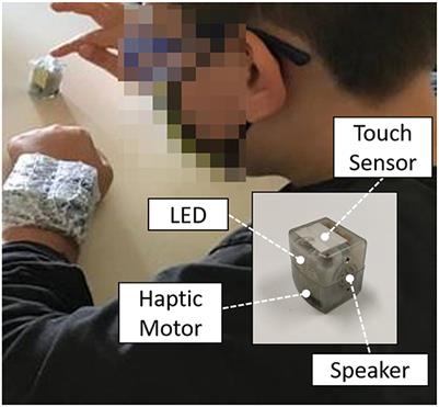 Clinical assessment of the TechArm system on visually impaired and blind children during uni- and multi-sensory perception tasks